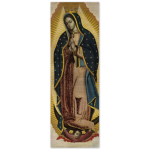 Virgin of Guadalupe Brushed Aluminum Print
