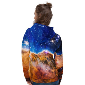 Queen of Universe in the Carina Nebula Unisex Hoodie