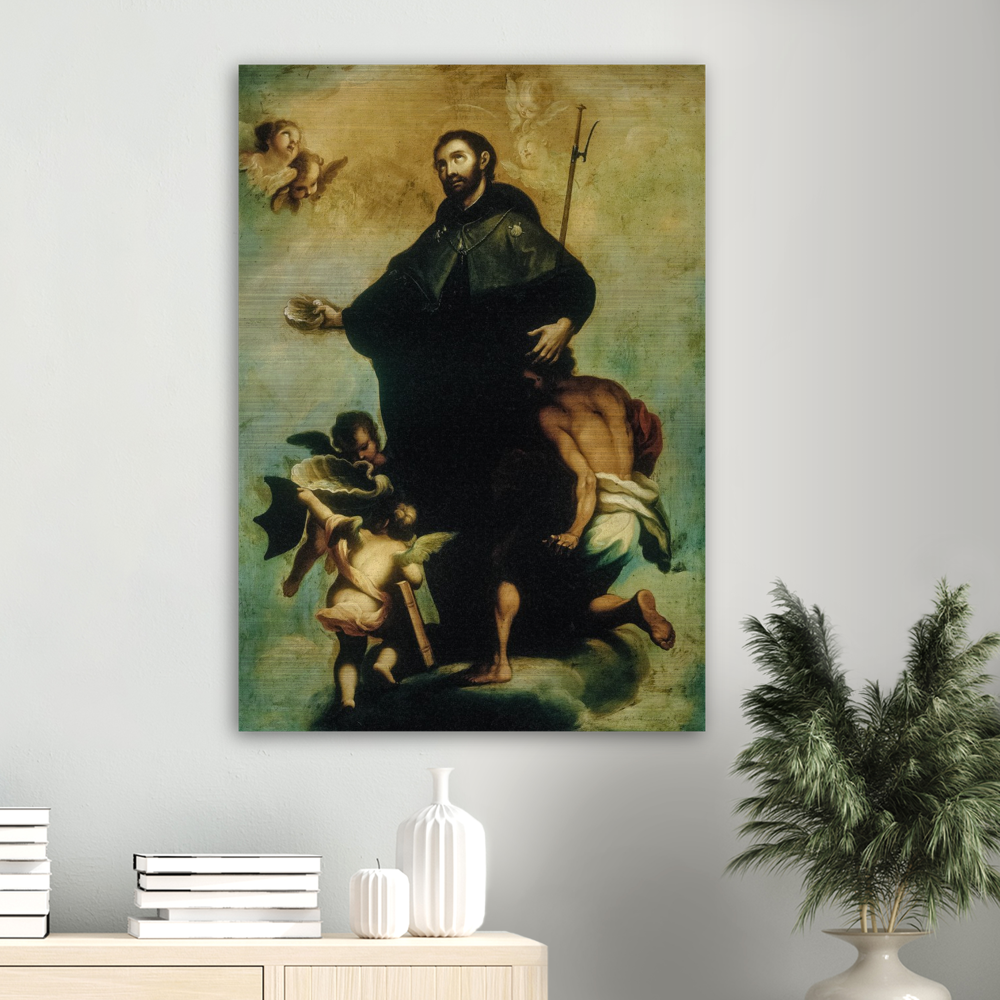 Saint Francis Xavier - Brushed Aluminum Print