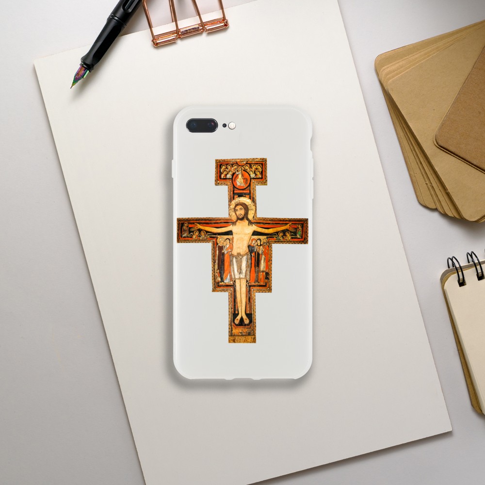 San Damiano Cross #Phone Flexi #case Accessories Rosary.Team