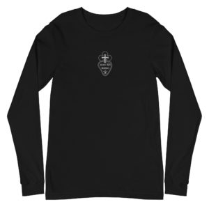 Passionist embroidered center Unisex Long Sleeve Tee