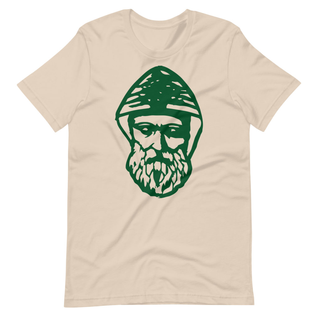 St Charbel and Cedar of Lebanon Unisex t-shirt