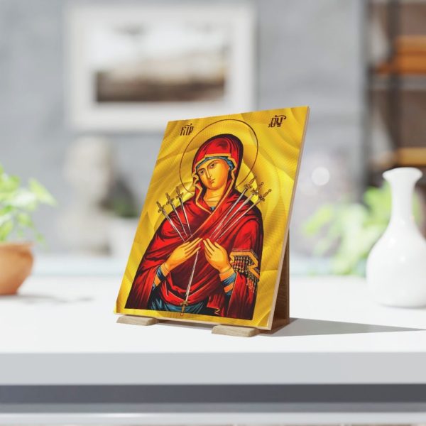 Our Mother Of Sorrows #CeramicTile