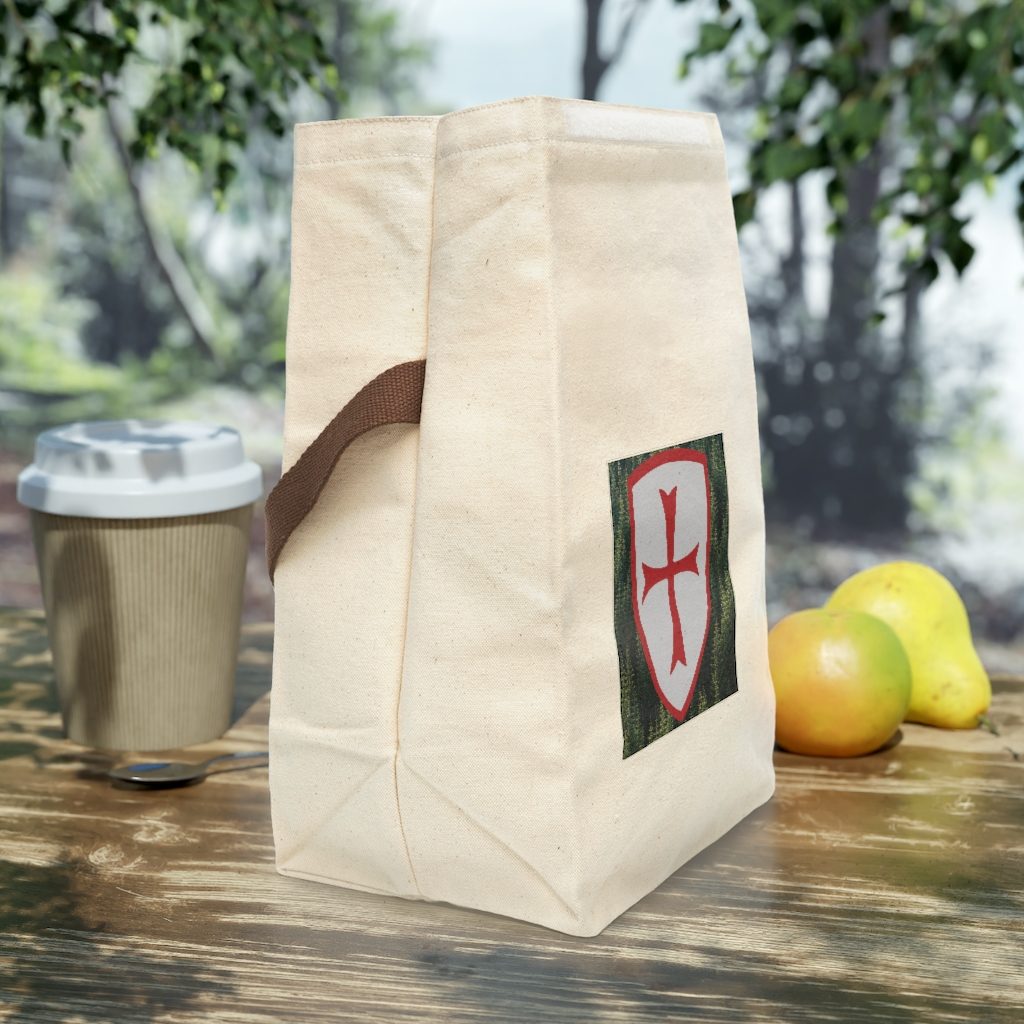 St George Shield Canvas Lunch Bag With Strap