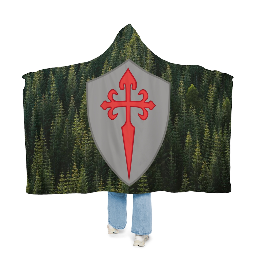 St James Cross Shield - Cruz de San Santiago Snuggle Blanket