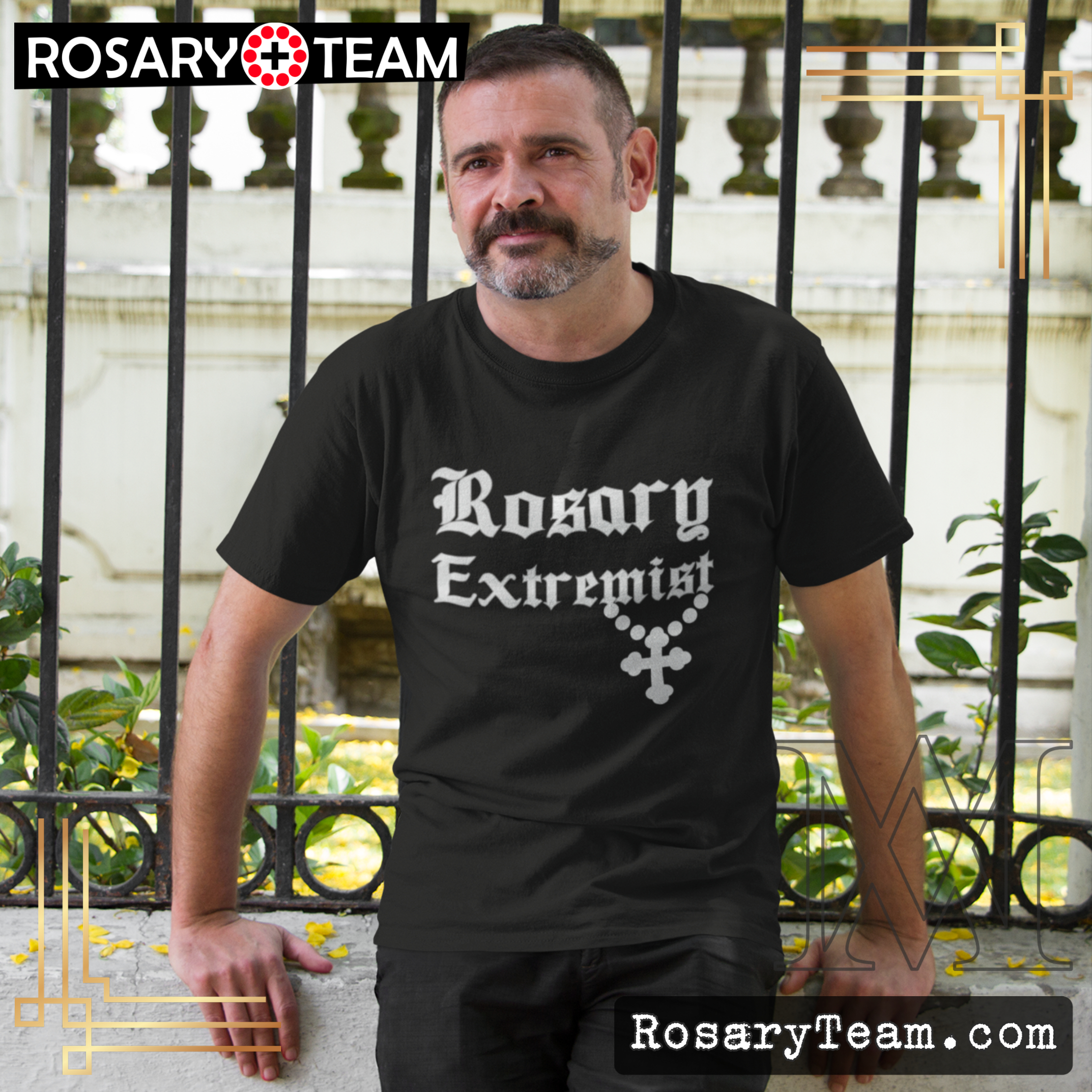 Rosary Extremist #Basic Short-Sleeve T-Shirt
