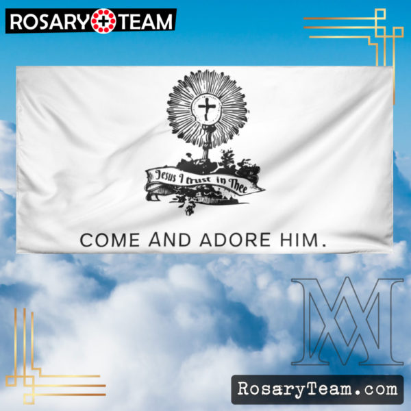 Come and Adore Him #GonzalesFlag Flag