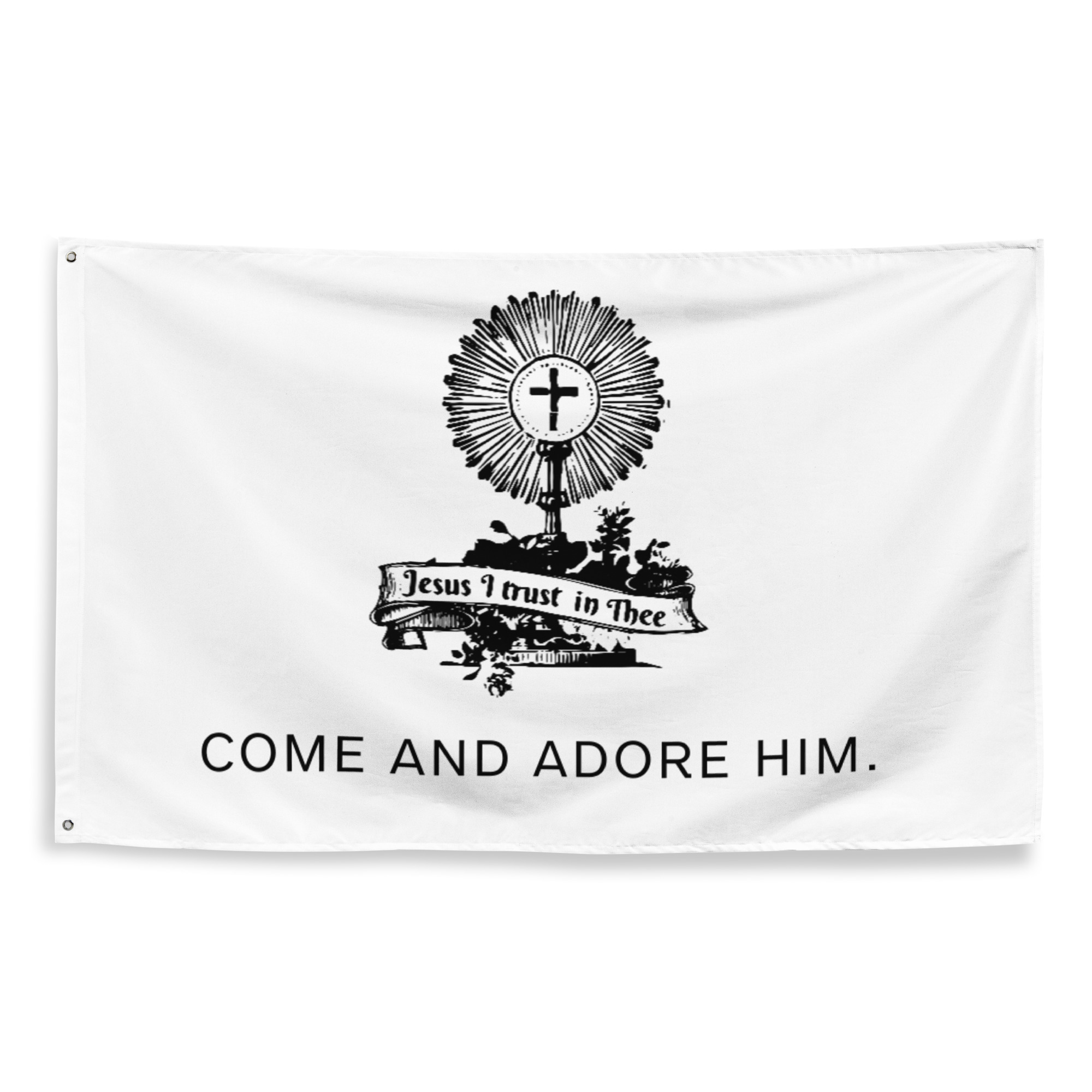 Come and Adore Him #GonzalesFlag Flag