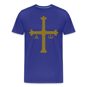 Victory Cross Asturias #Golden Premium T-Shirt