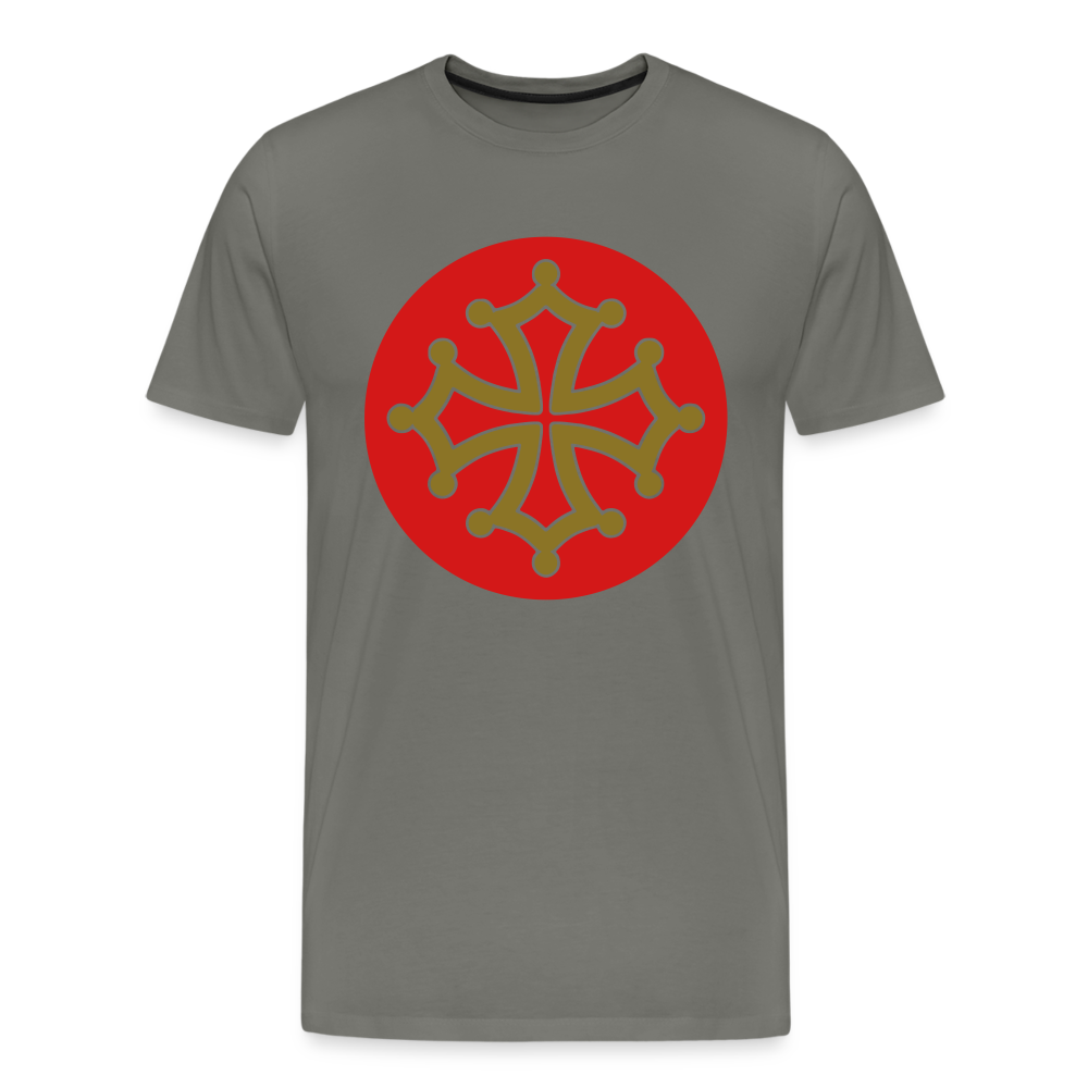 Occitania Cross #Golden Premium T-Shirt