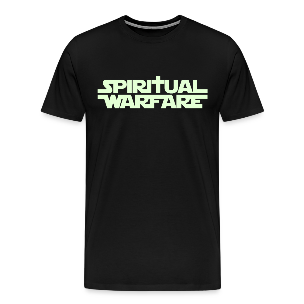 Spiritual Warfare - Glows in dark - Premium T-Shirt