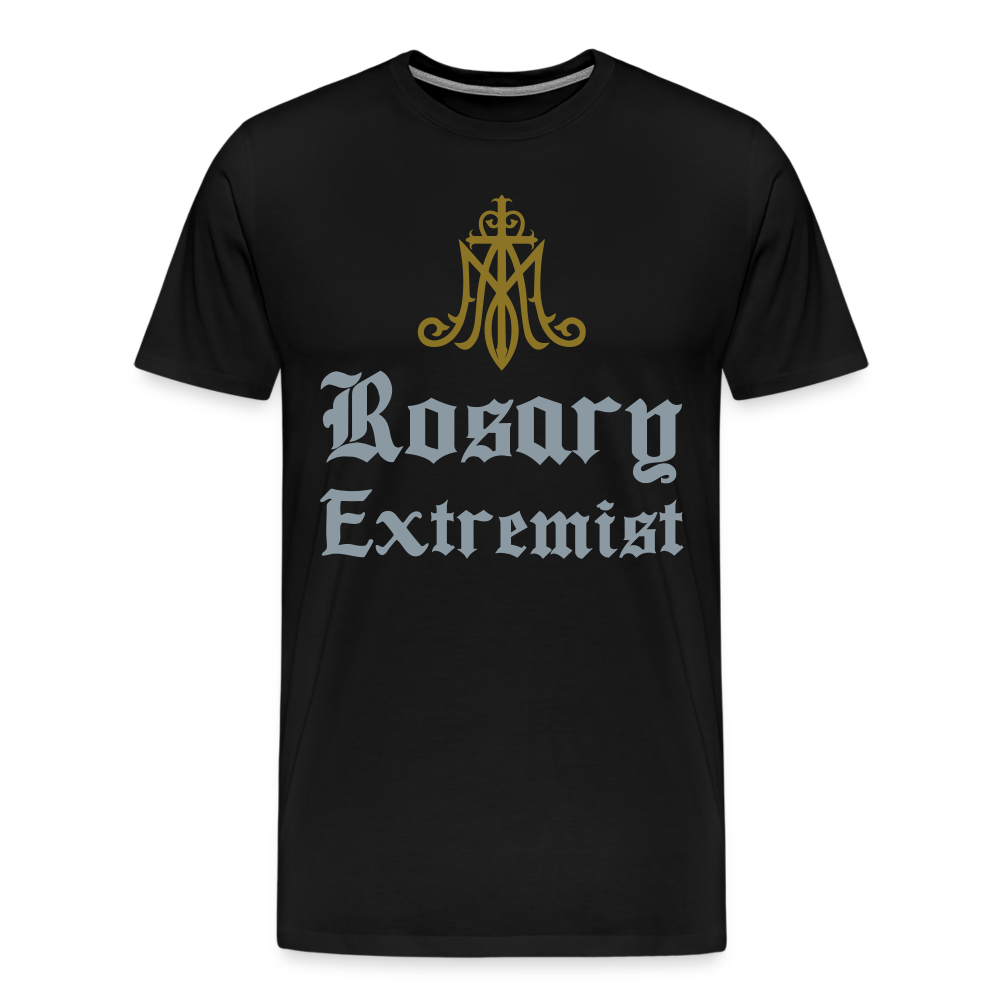 Rosary Extremist #Metallic #golden #silver Premium T-Shirt