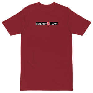 Rosary Team  premium heavyweight tee Apparel Rosary.Team