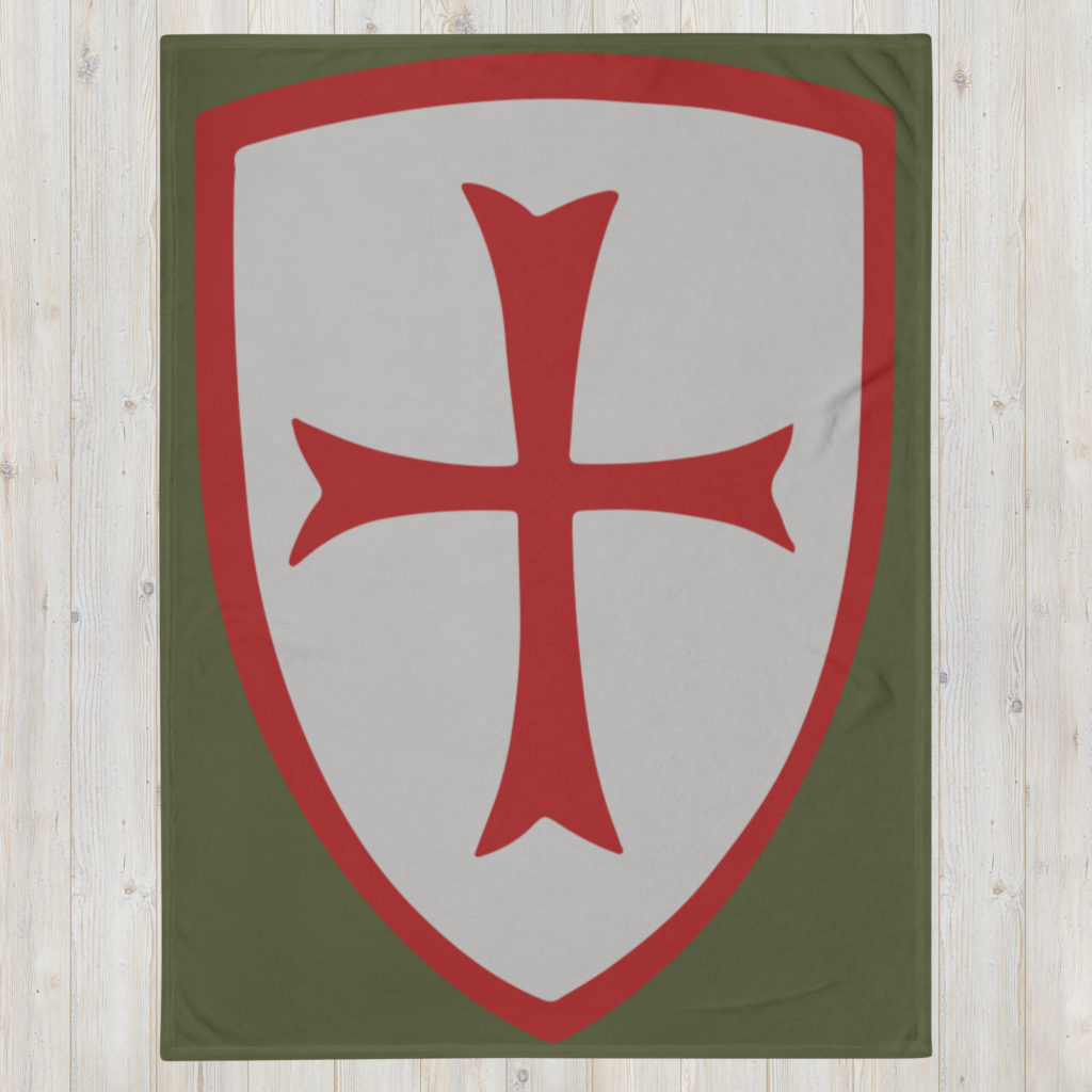 St George Shield Throw Blanket