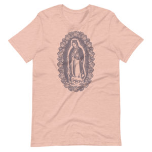 Nuestra Virgen de Guadalupe Unisex t-shirt Apparel Rosary.Team