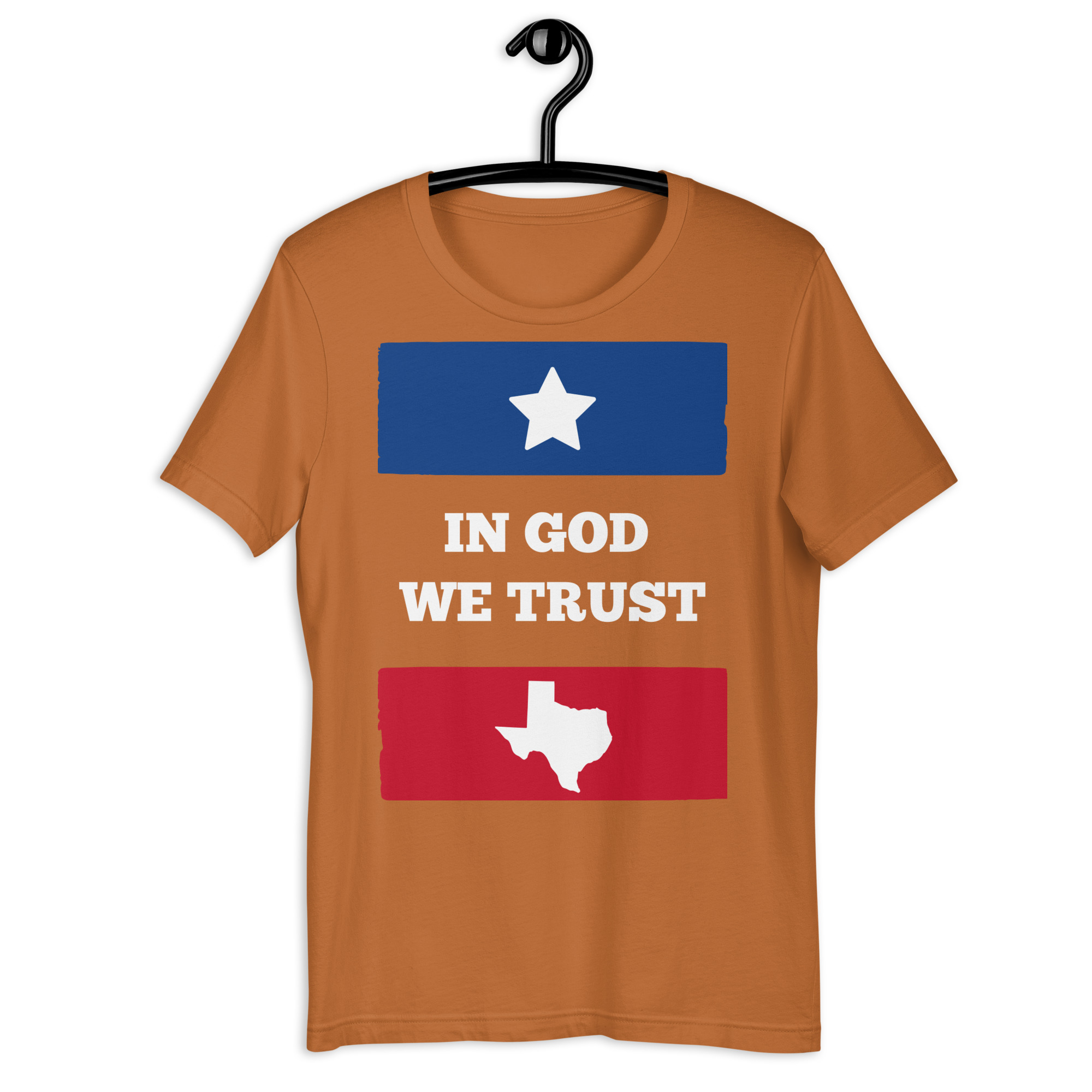 In GOD we TRUST #TEXAS –  Don’t mess with Texas style Short-Sleeve Unisex T-Shirt