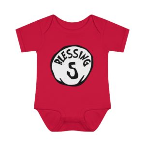 Blessing 5 – Infant Baby Rib Bodysuit – Count your Blessings Count Your Blessings Rosary.Team