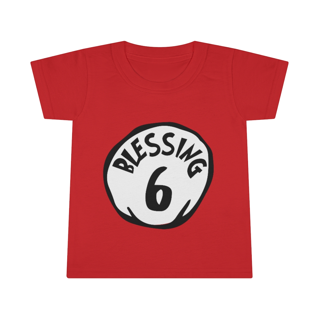 Blessing 6 – Toddler T-shirt – Count your Blessings