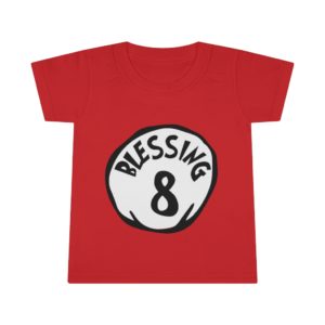 Blessing 8 – Toddler T-shirt – Count your Blessings Count Your Blessings Rosary.Team