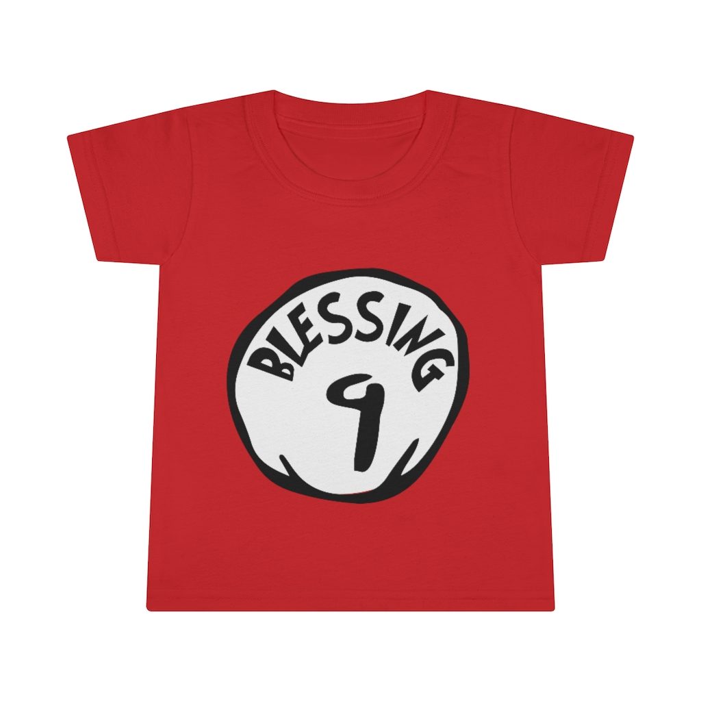 Blessing 9 – Toddler T-shirt – Count your Blessings