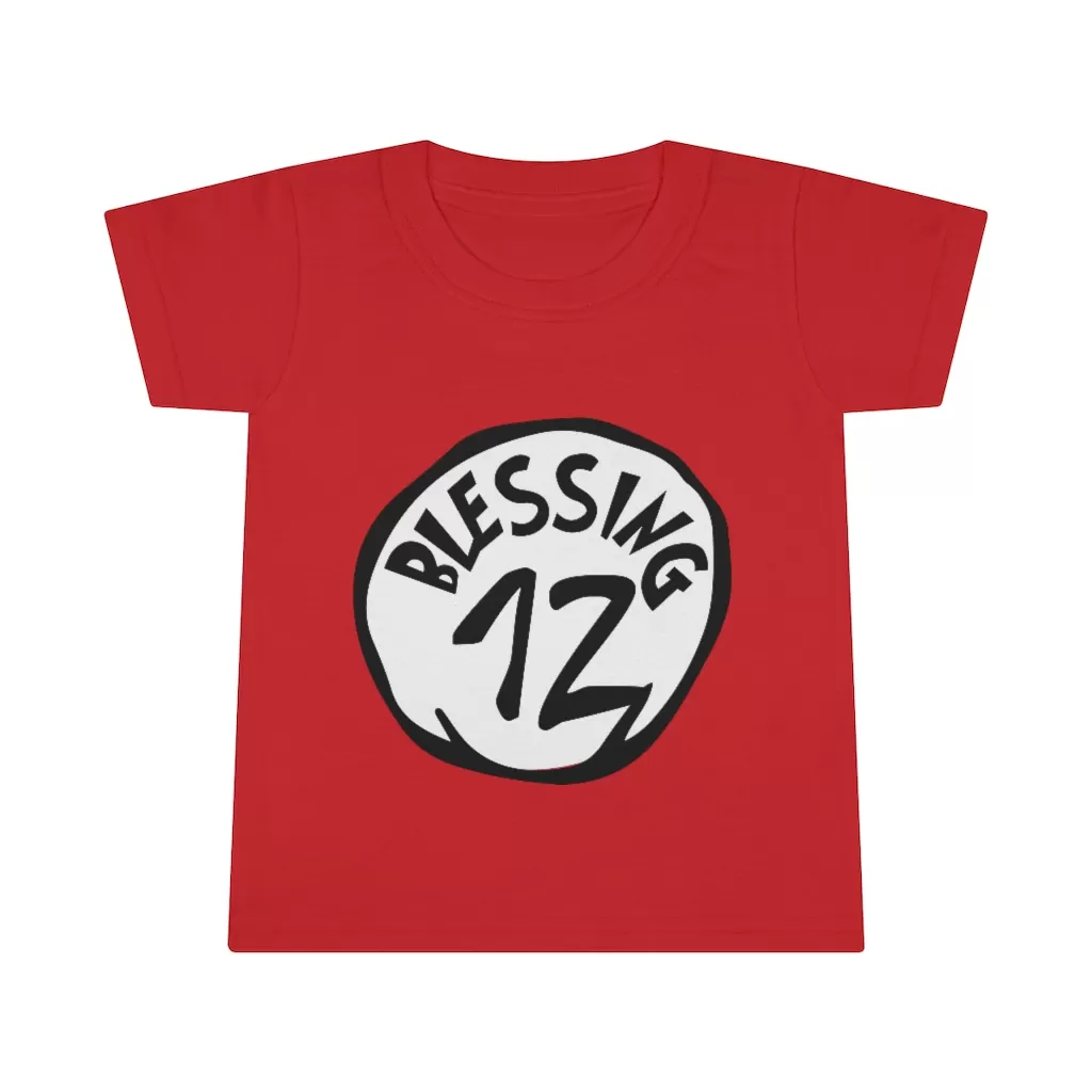 Blessing 12 – Toddler T-shirt – Count your Blessings