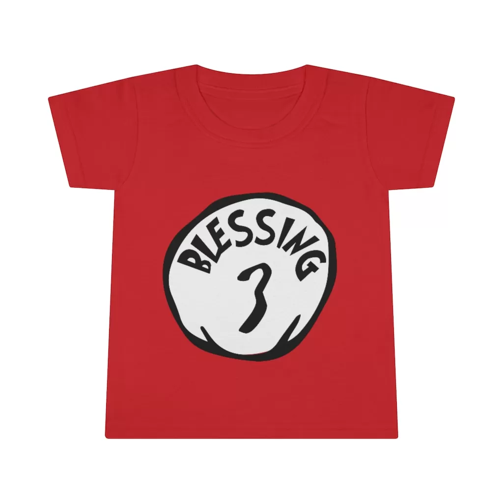 Blessing 3 – Toddler T-shirt – Count your Blessings