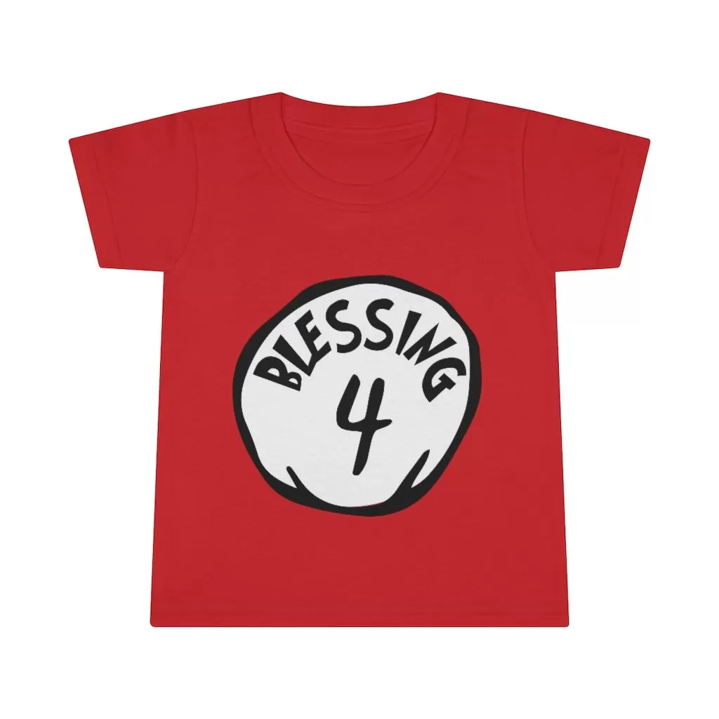 Blessing 4 – Toddler T-shirt – Count your Blessings