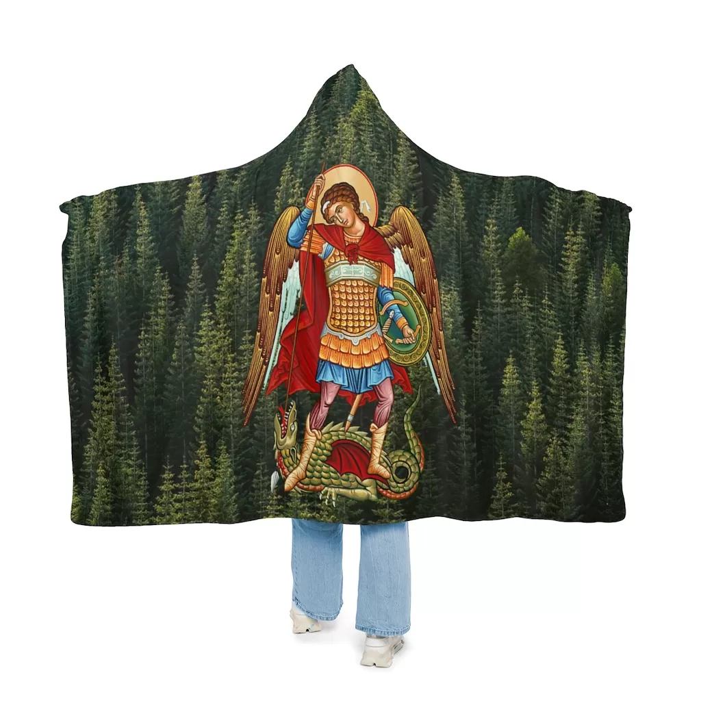 St Michael Archangel - Snuggle Blanket