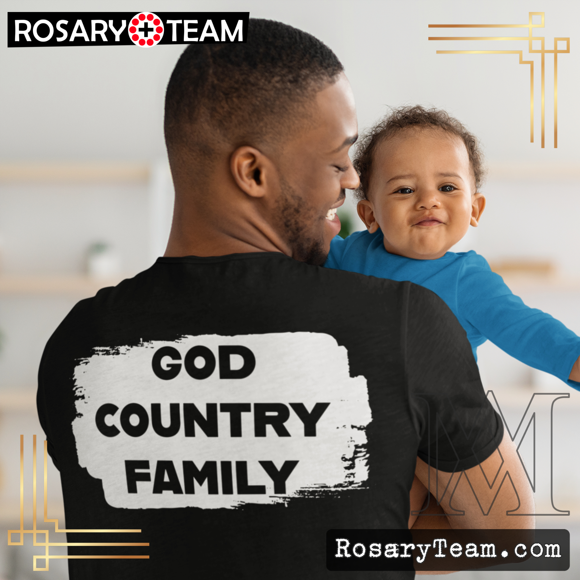 God Country Family Short-Sleeve Unisex T-Shirt