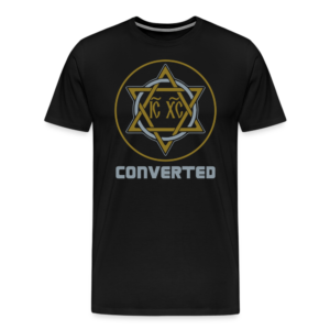Converted #Metallic #gold #silver Premium T-Shirt Apparel Rosary.Team