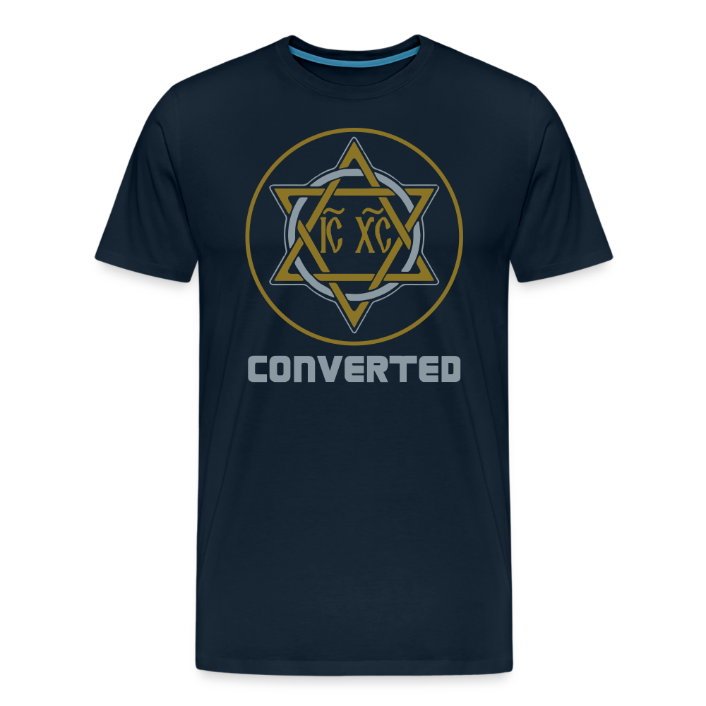 Converted #Metallic #gold #silver Premium T-Shirt