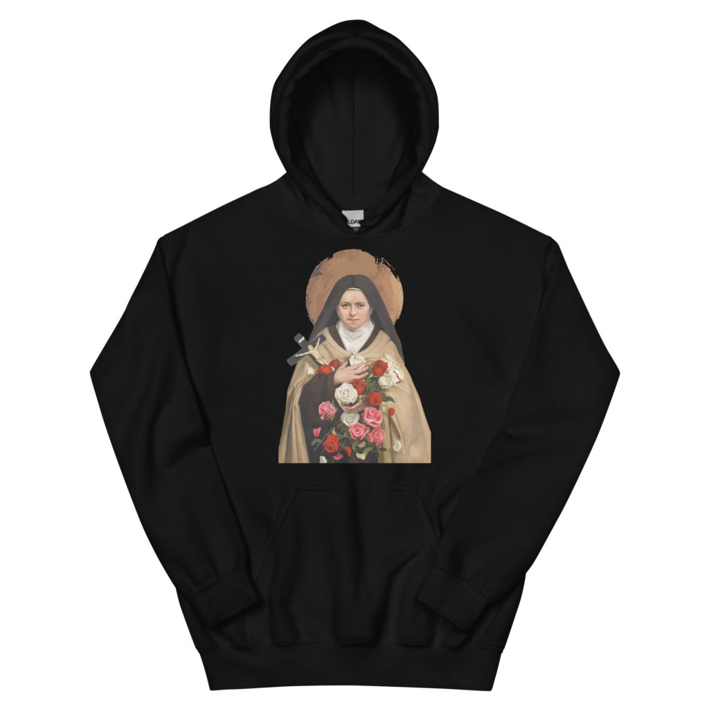 St Thérèse of Lisieux Unisex Hoodie