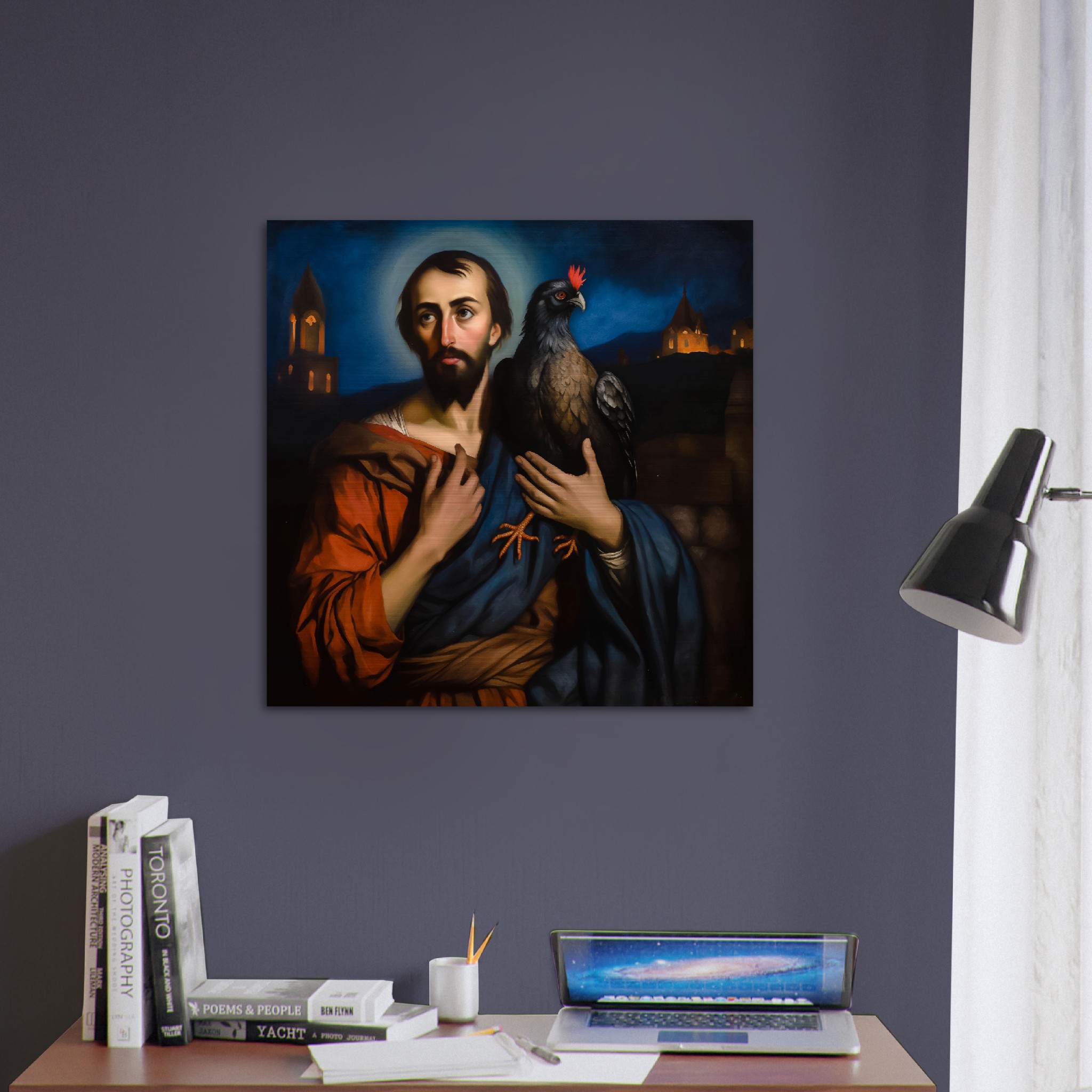 Denial of Peter Brushed Aluminum Icon