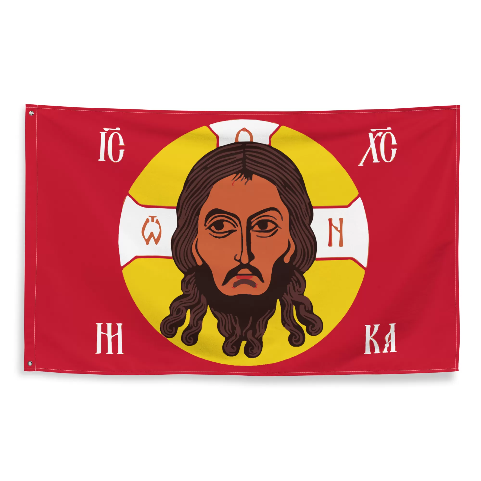 Holy Face of Jesus Flag Holy Mandylion Edessa Accessories Rosary.Team