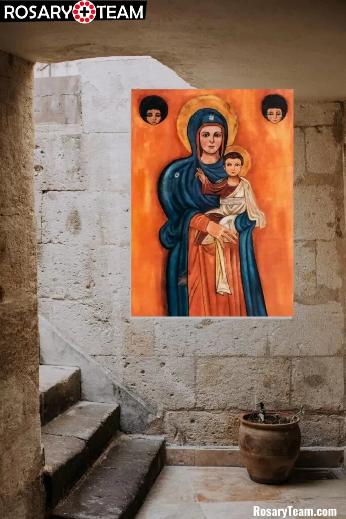 Our Lady of the Maronites, Elige Wood Icon