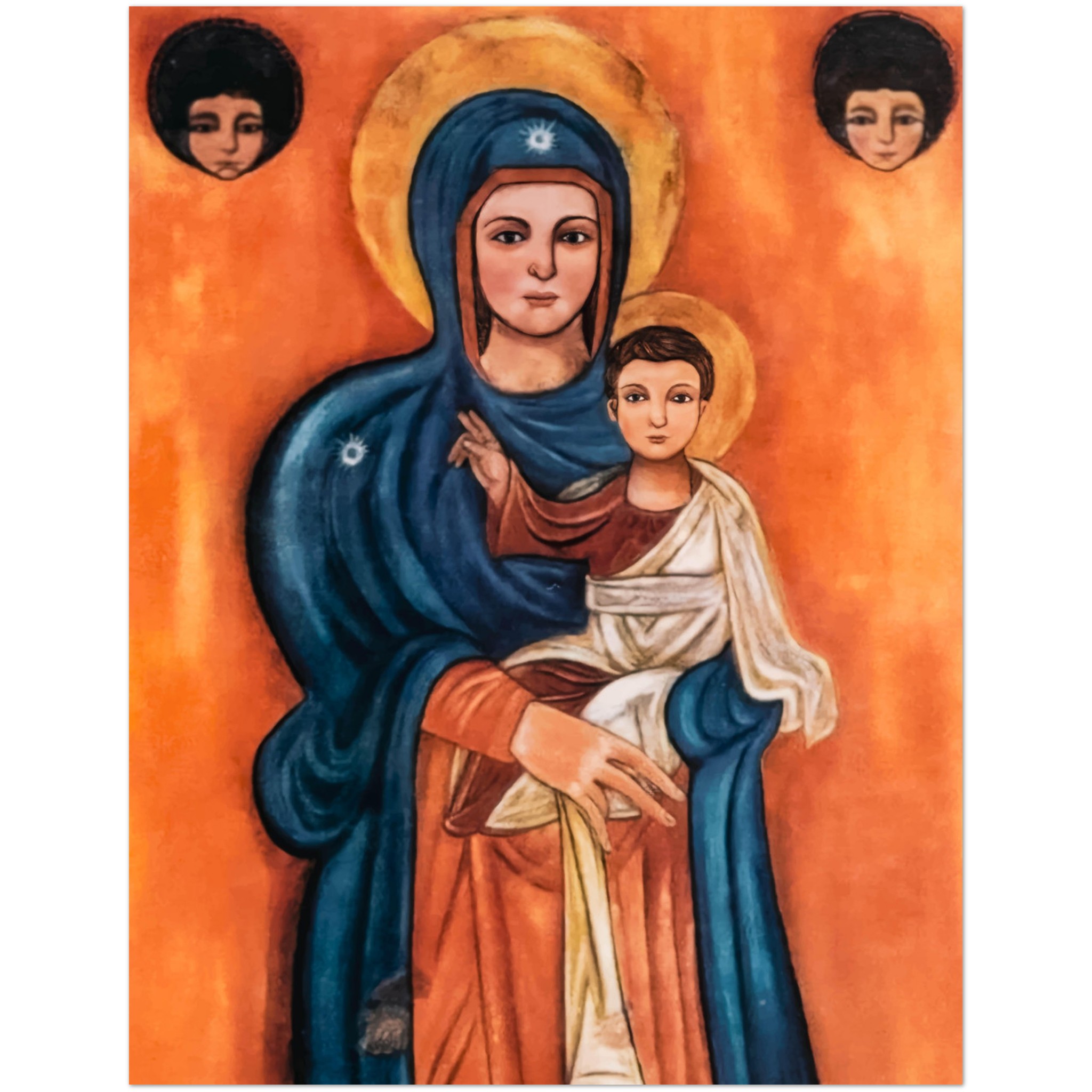 Our Lady of the Maronites, Elige Silk Paper Print 10 copies