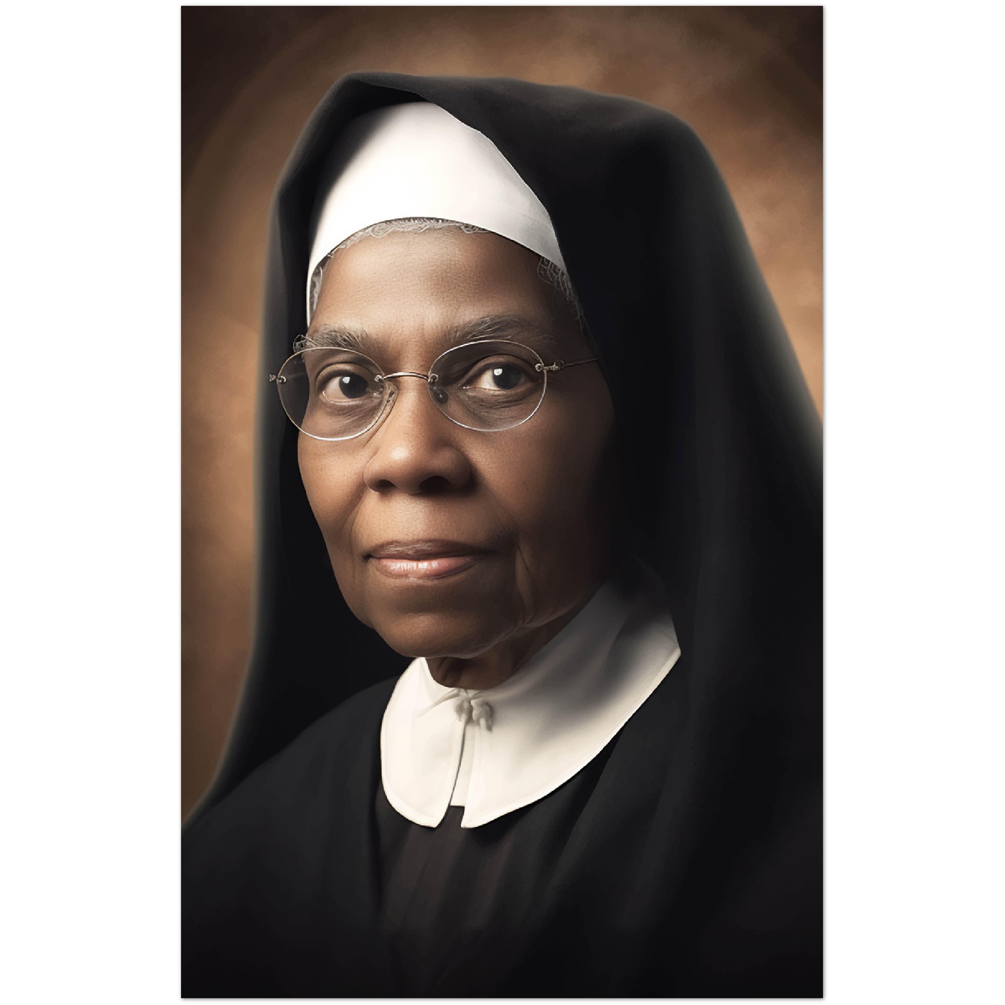 Sister Wilhelmina Lancaster of the Most Holy Rosary Silk Paper Print 10 copies General Rosary.Team