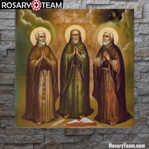 The Three Blessed Massabki Brothers to be named saints Brushed Aluminum Icon Brushed Aluminum Icons Rosary.Team