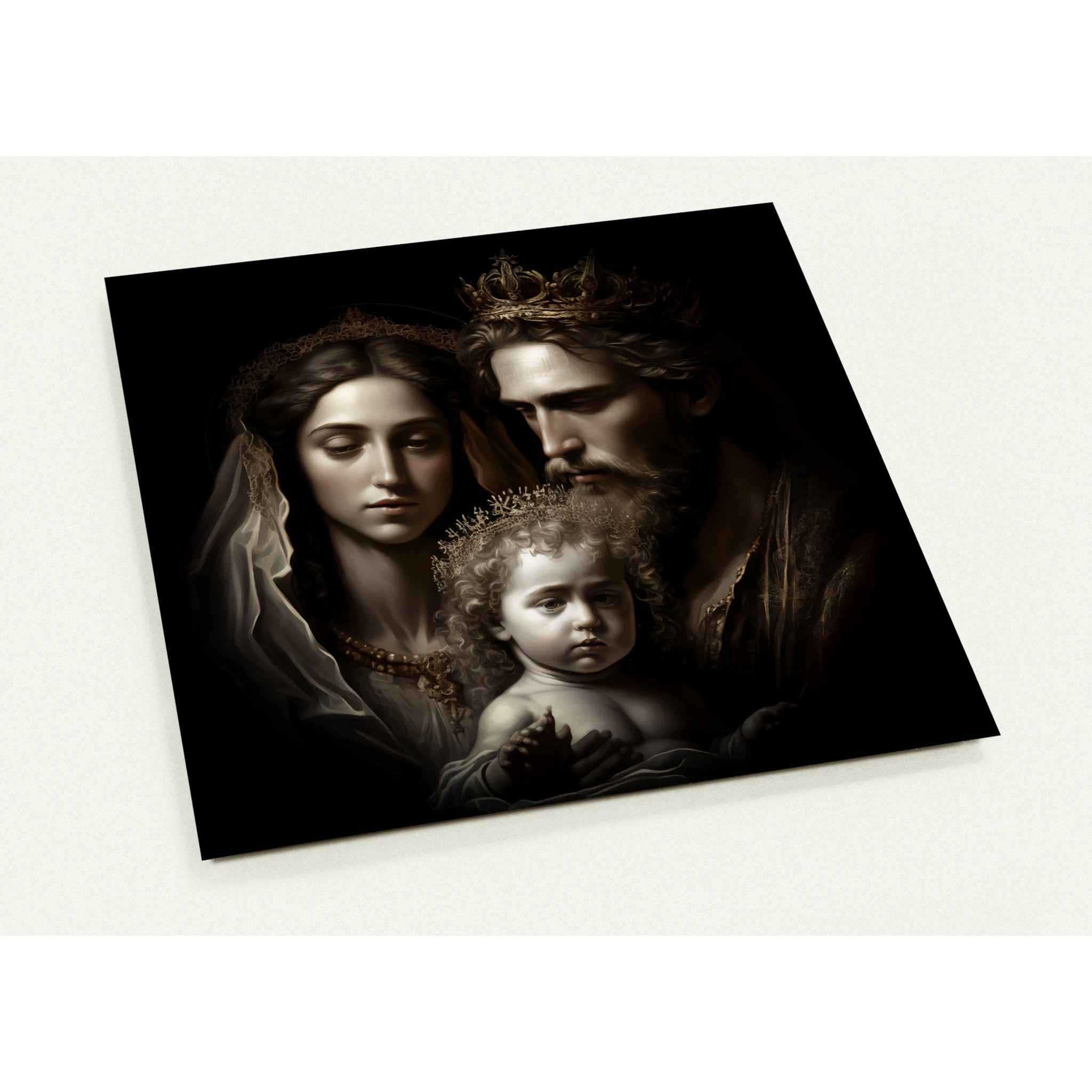 Holy Royal Family Silk Paper Print 10 copies