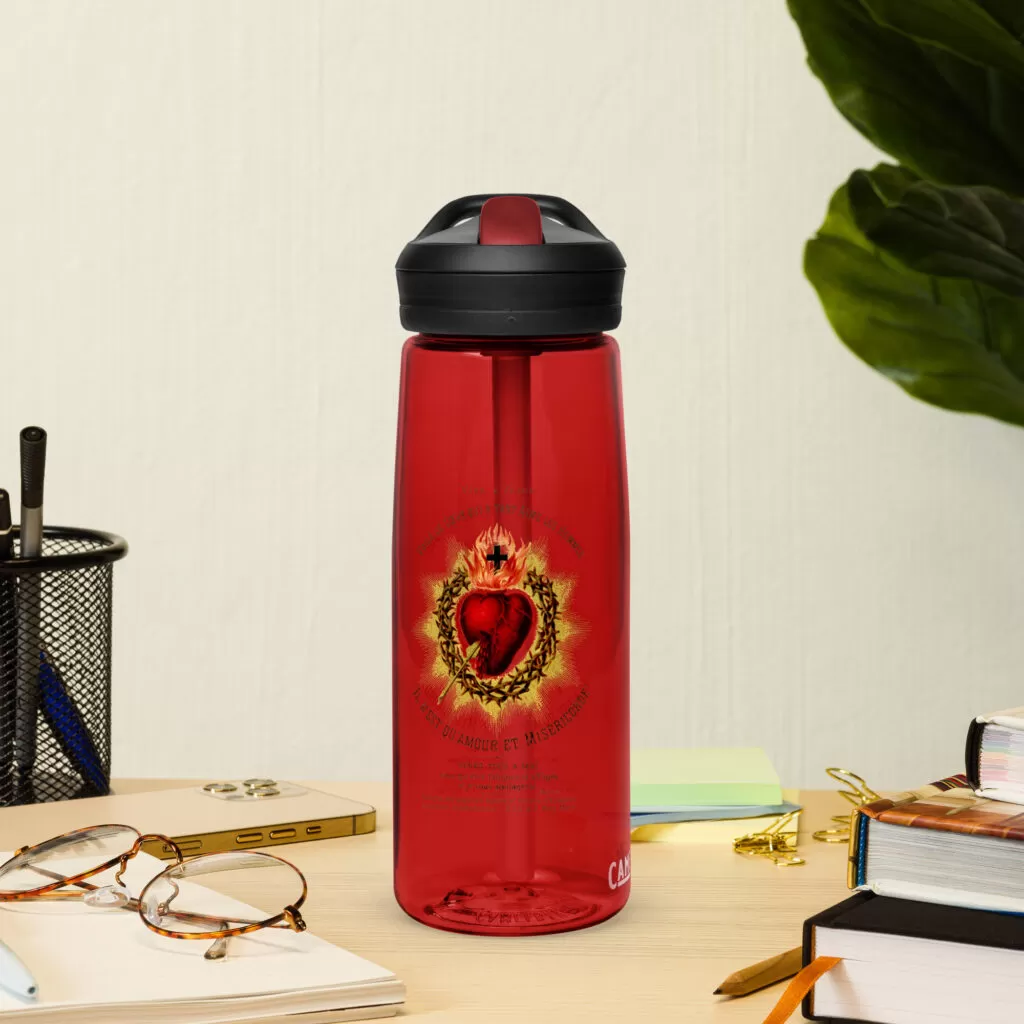 Sacred Heart Sports water bottle