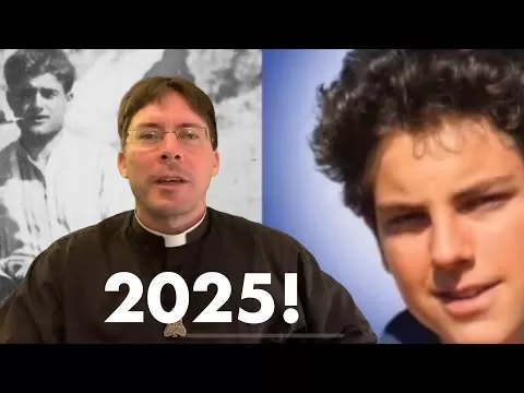 ⚡️BREAKING: Acutis & Frassati will be Canonized in 2025! – Fr. Mark Goring, CC