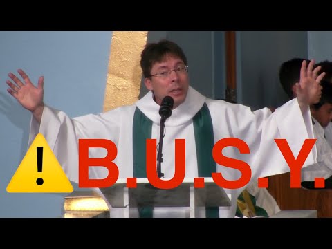 Why I Never Tell People “I’m busy” – Fr. Mark Goring, CC