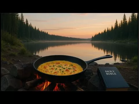 Live Campfire Cookout: Omelette! 🍳 – Fr. Mark Goring, CC