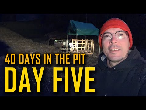 DAY 5: 40 DAYS in THE PIT 🔥 Early Morning, Reflection, and Fort Update – Fr. Mark Goring