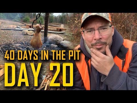 DAY 20: 40 DAYS in THE PIT 🔥 Next Level Chicken Cookout…