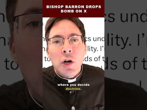 Bishop Barron Drops A BOMB on Synodality🔥💥
