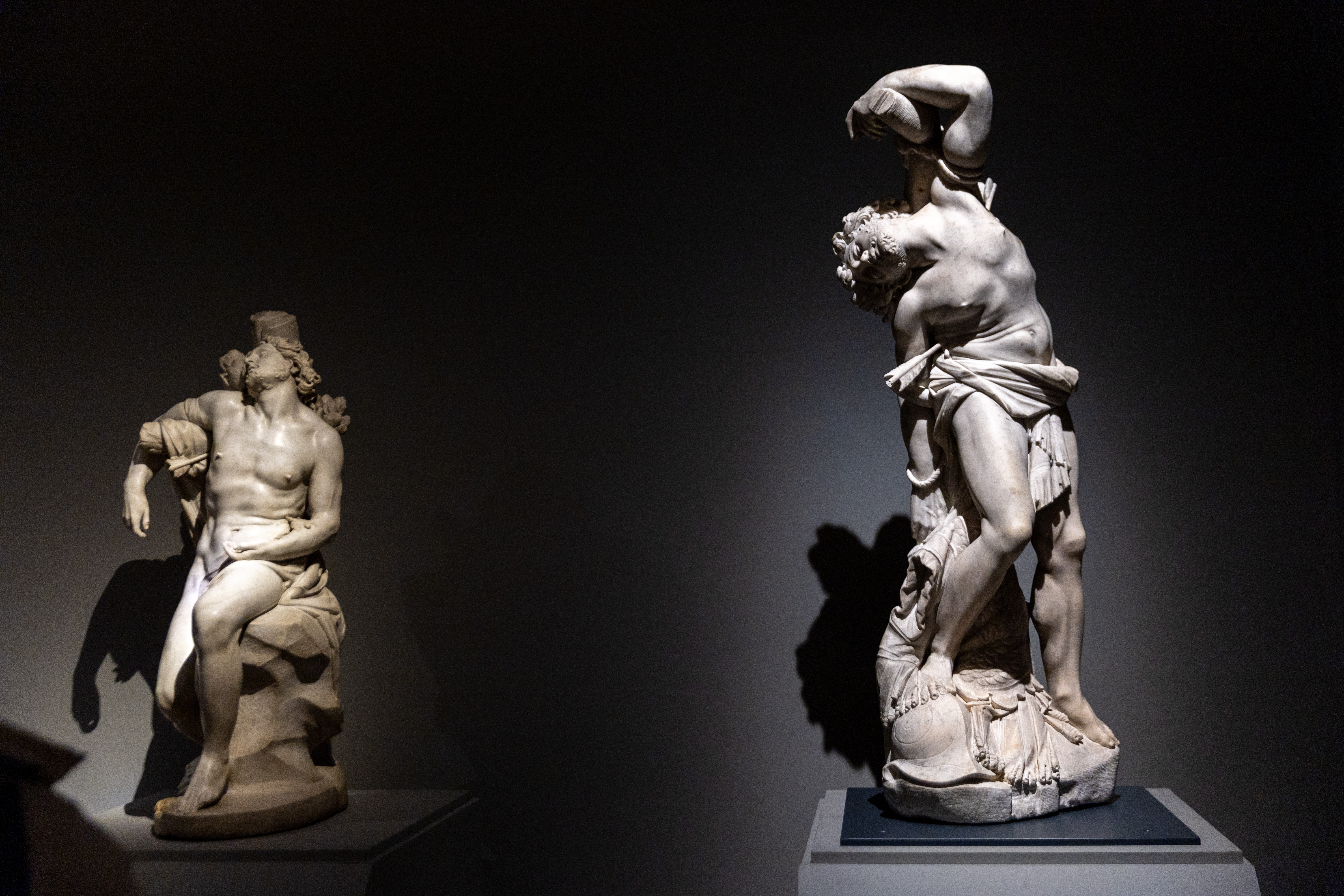 The “Bernini and the Barberini” exhibition. | Credit: Daniel Ibañez/EWTN News