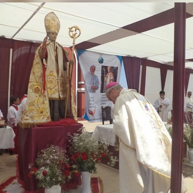 Before becoming bishop, Pope Leo kept an all-night vigil with this saint