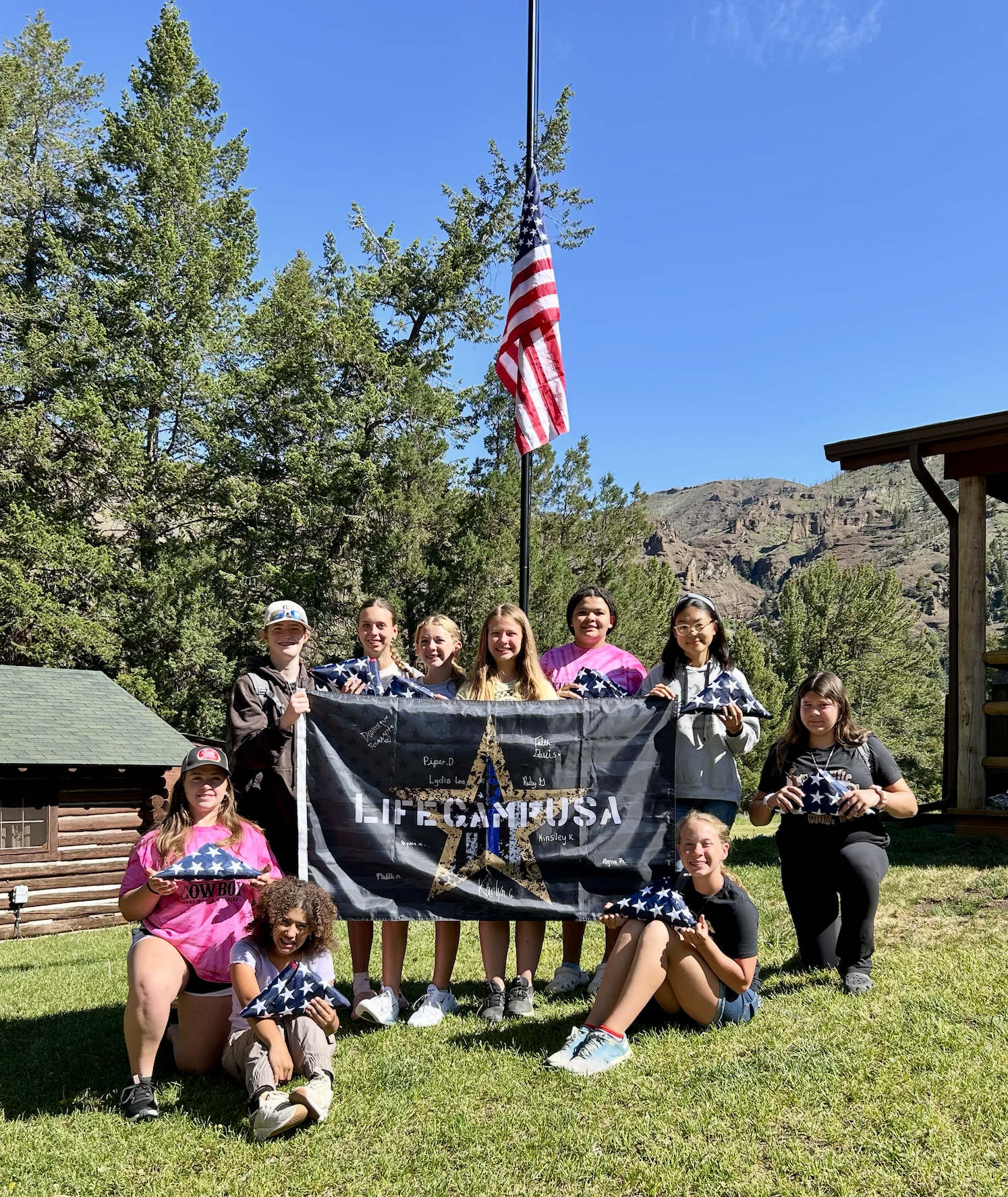 Faith-based summer camp restores hope for kids of fallen heroes