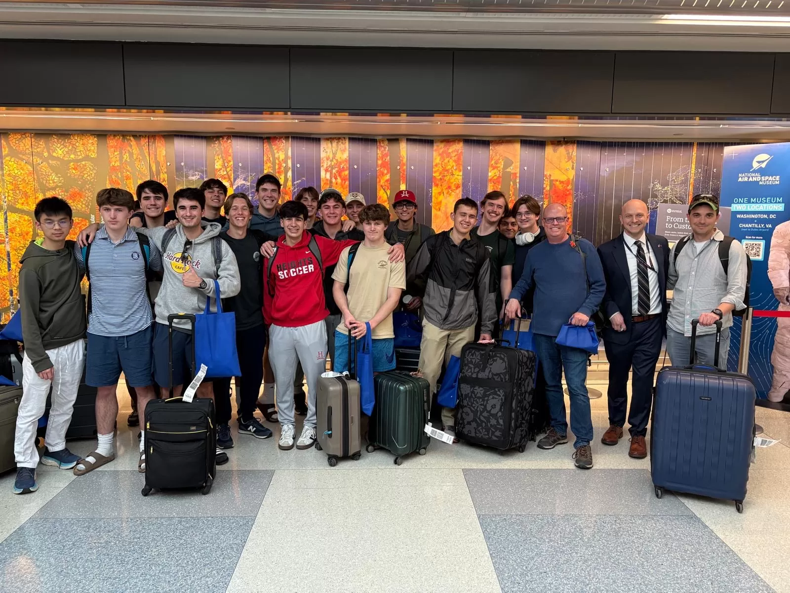 Maryland high school seniors arrive home safely after being stuck in Middle East during hostilities